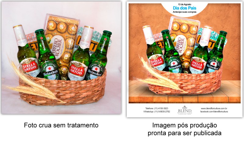 case blend floricultura marketing digital express